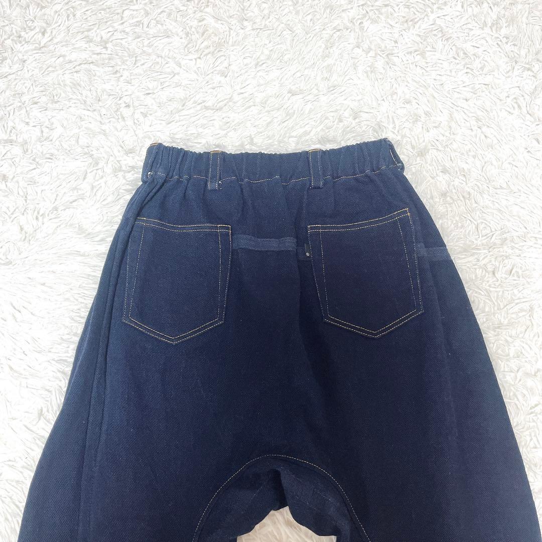 タマキニイメ　zengo ゼンゴ　インディゴ　　サルエルパンツ　ネイビー