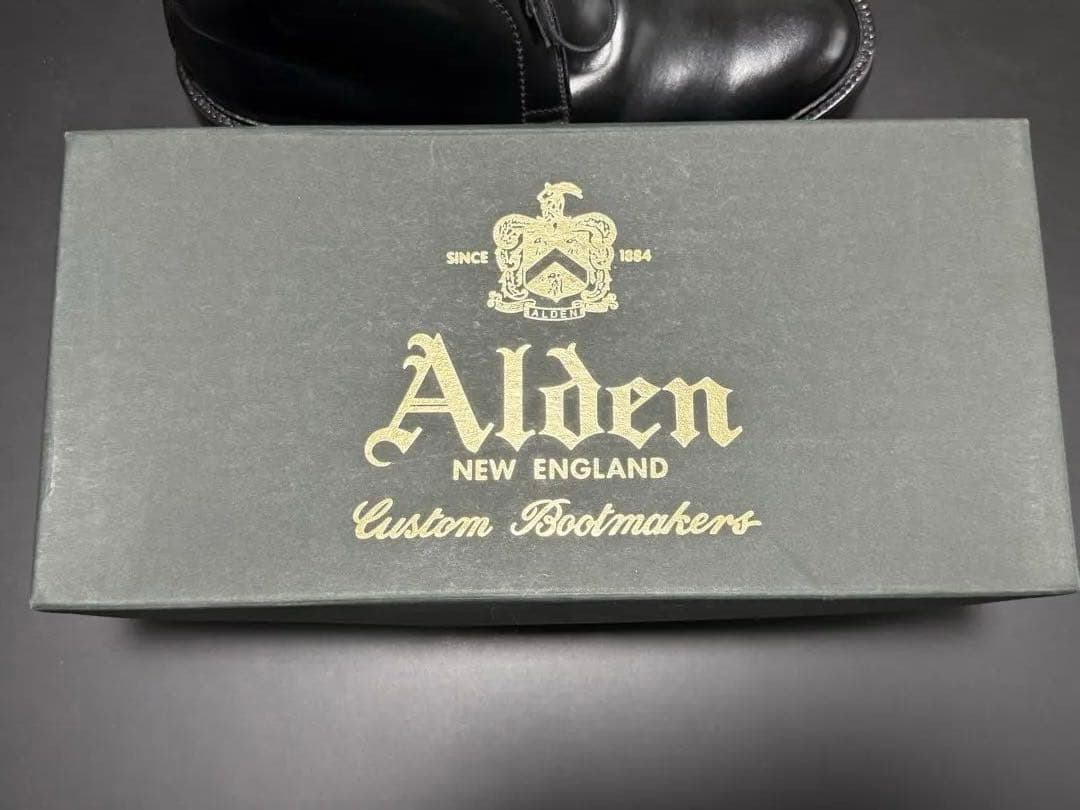 Alden 1340 9D コードバン 純正シューツリー付 ブラック