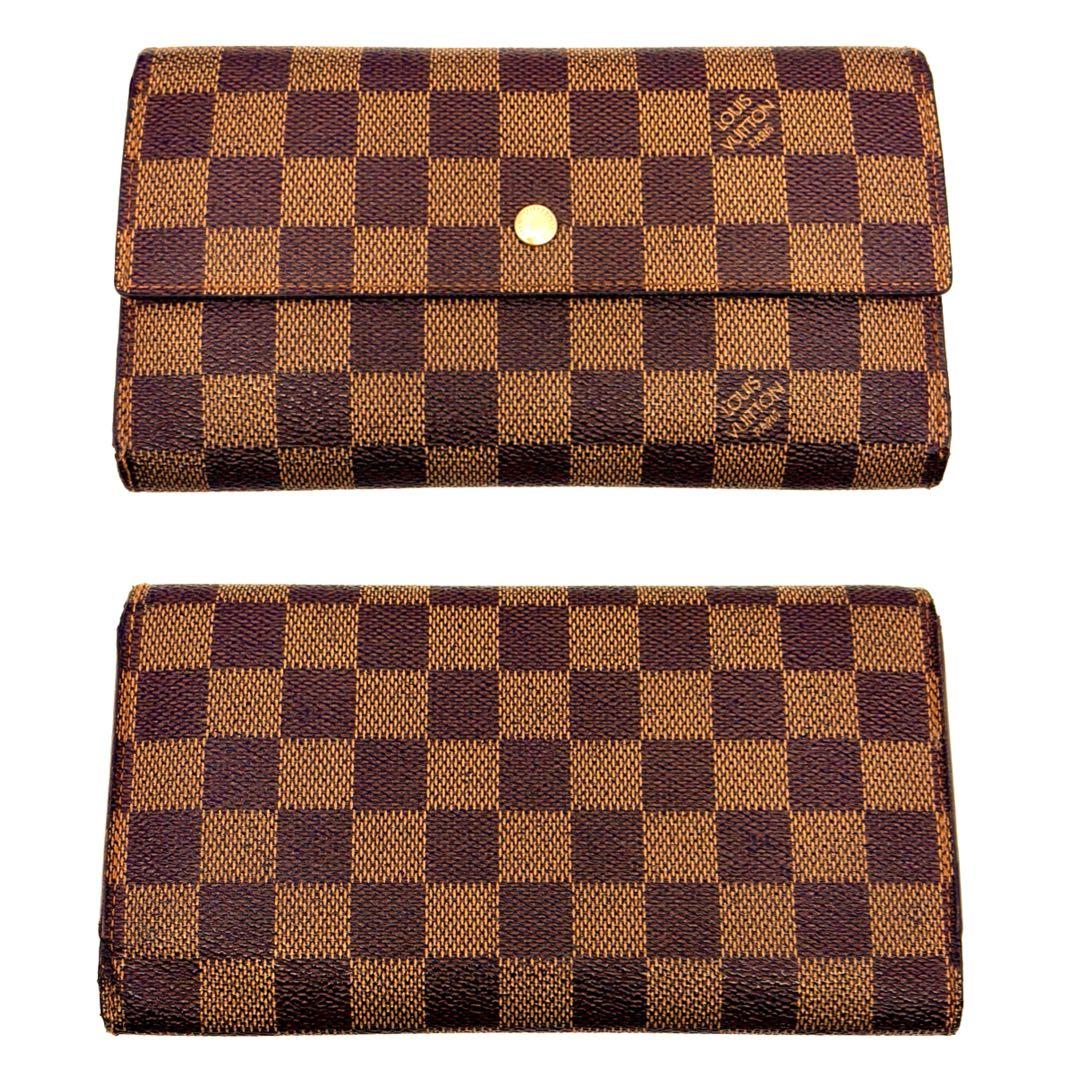 ✨️美品✨️ルイヴィトン ダミエ インターナショナル 長財布 エベヌ