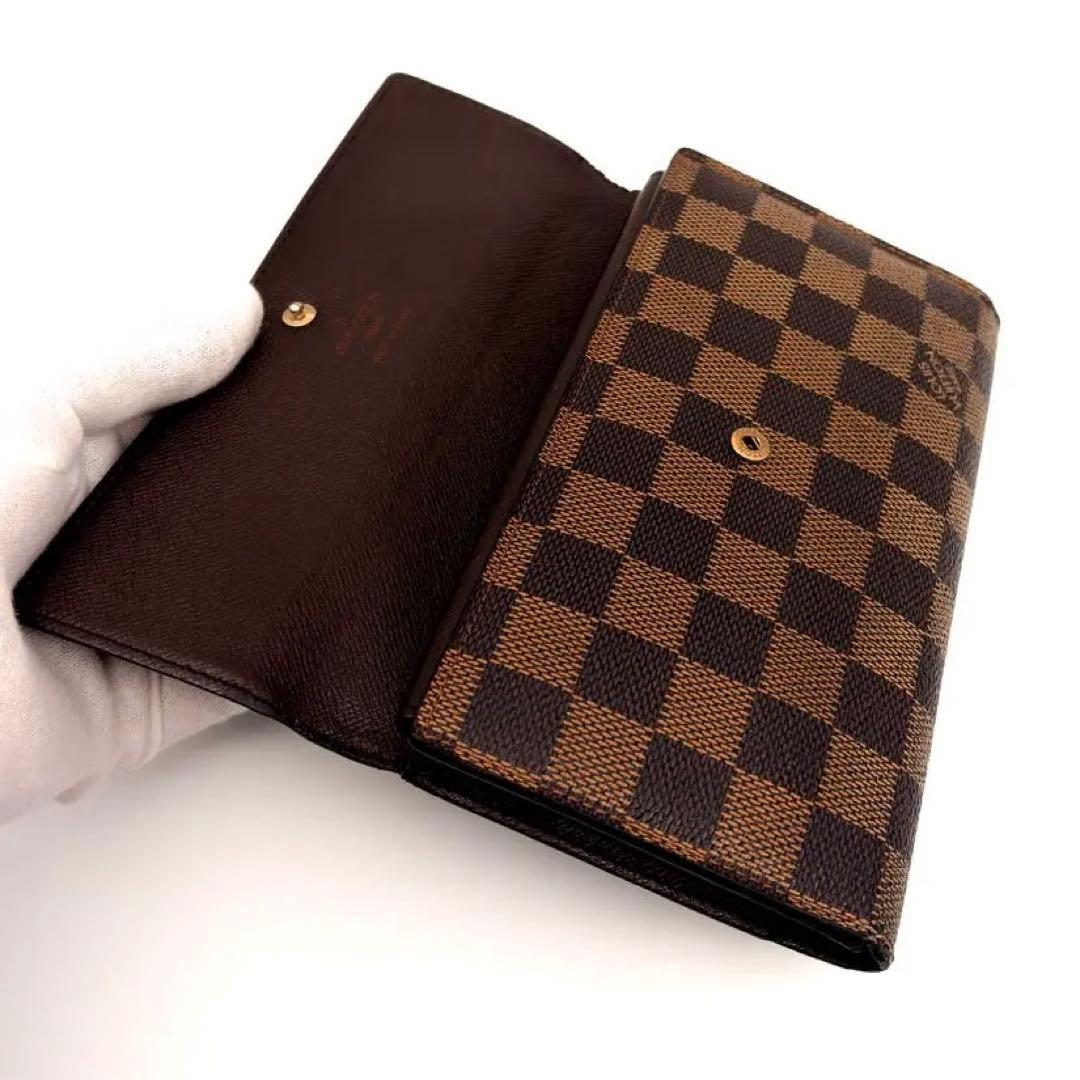 ✨️美品✨️ルイヴィトン ダミエ インターナショナル 長財布 エベヌ