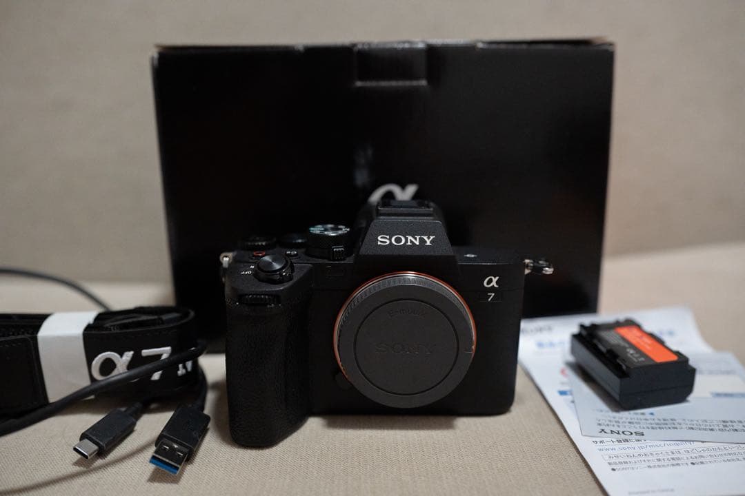 SONY α7 IV 本体 状態 社外バッテリー 箱付き 送料込み