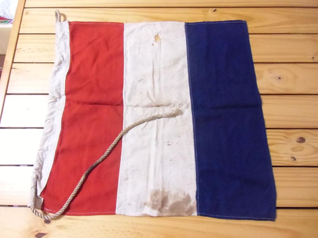 Ｆフランス軍＊１７９０～１７９４年トリコロール旗（真贋不明）