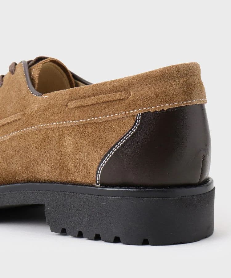 タケオキクチ　【ONOFF対応/日本製】スエード　デッキシューズ