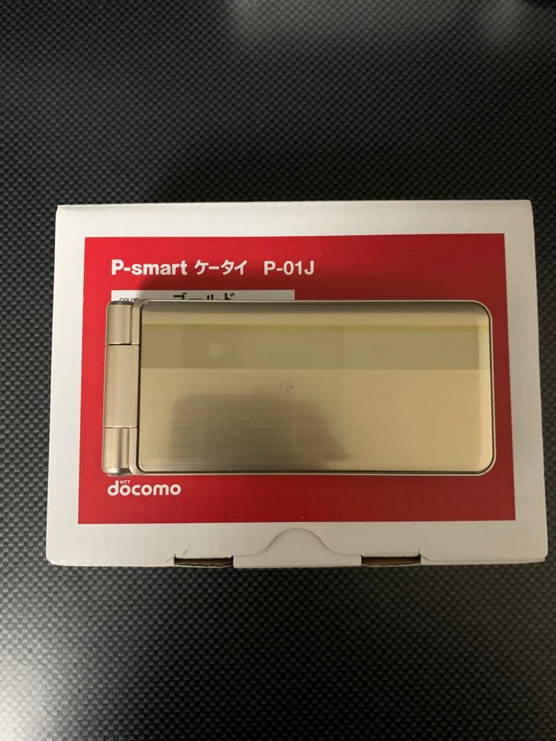 P-smart ケータイ P-01J ゴールド　docomo