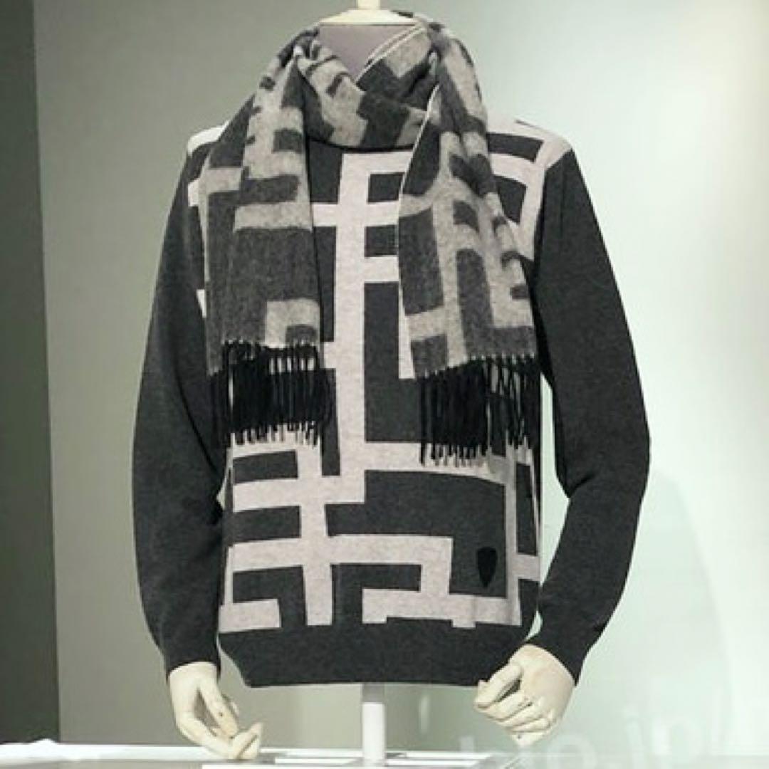 布袋寅泰 HOTEI× TAKEO KIKUCHI カシミヤセーター グレー