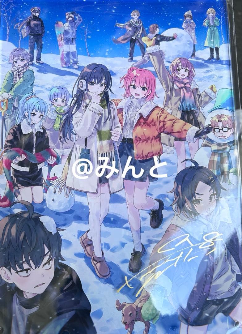 C107 vividcolor ぽんかん⑧ 直筆サイン入りアクリルボード A