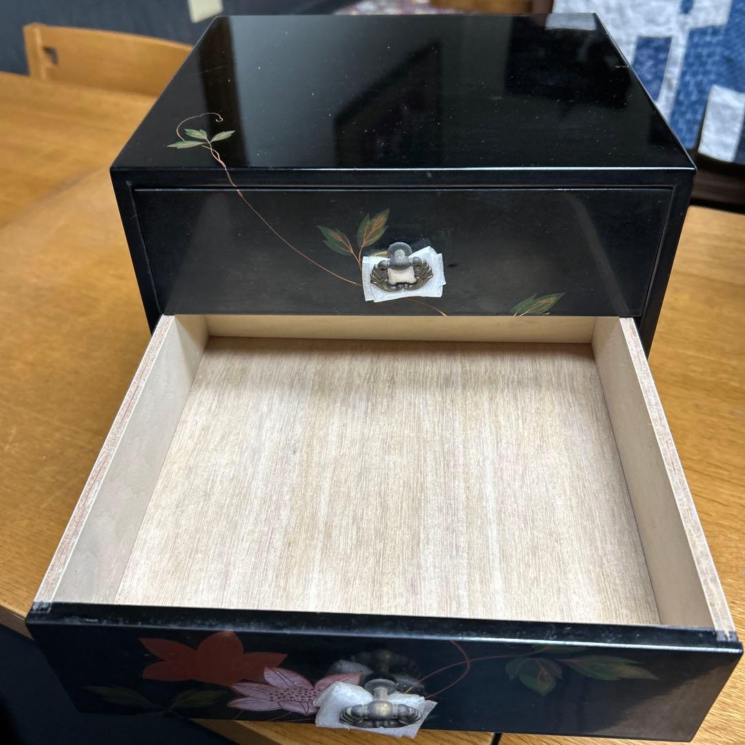 漆器 3段引き出し