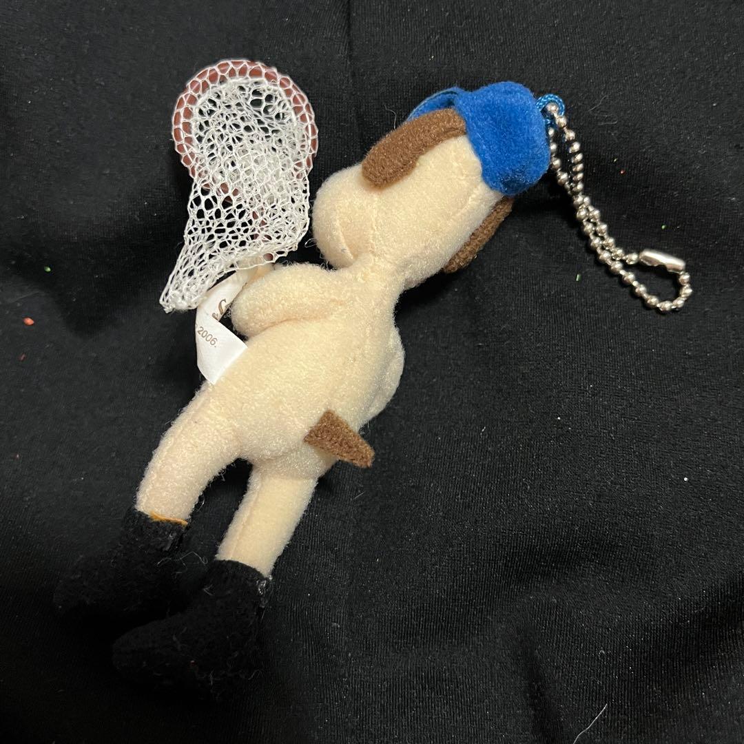 ▲汚れなどあり▲ウォレスとグルミット マスコット キーホルダー