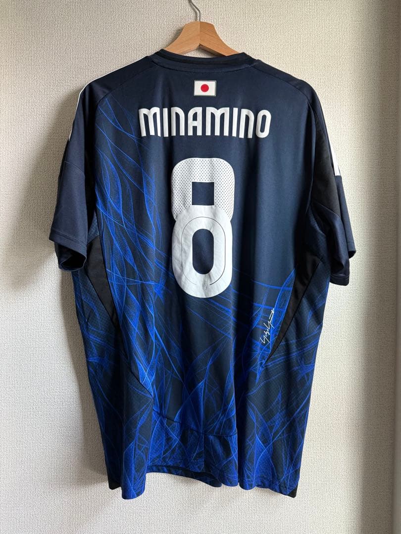 Y-3 サッカー日本代表 MINAMINO 8番 レプリカユニフォーム
