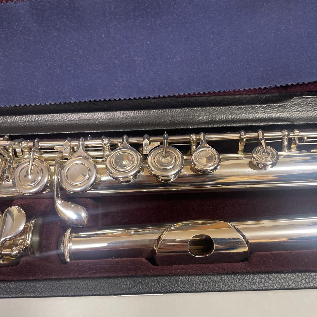 YAMAHA フルート YFL-412 本体 管体銀製　シルバー925