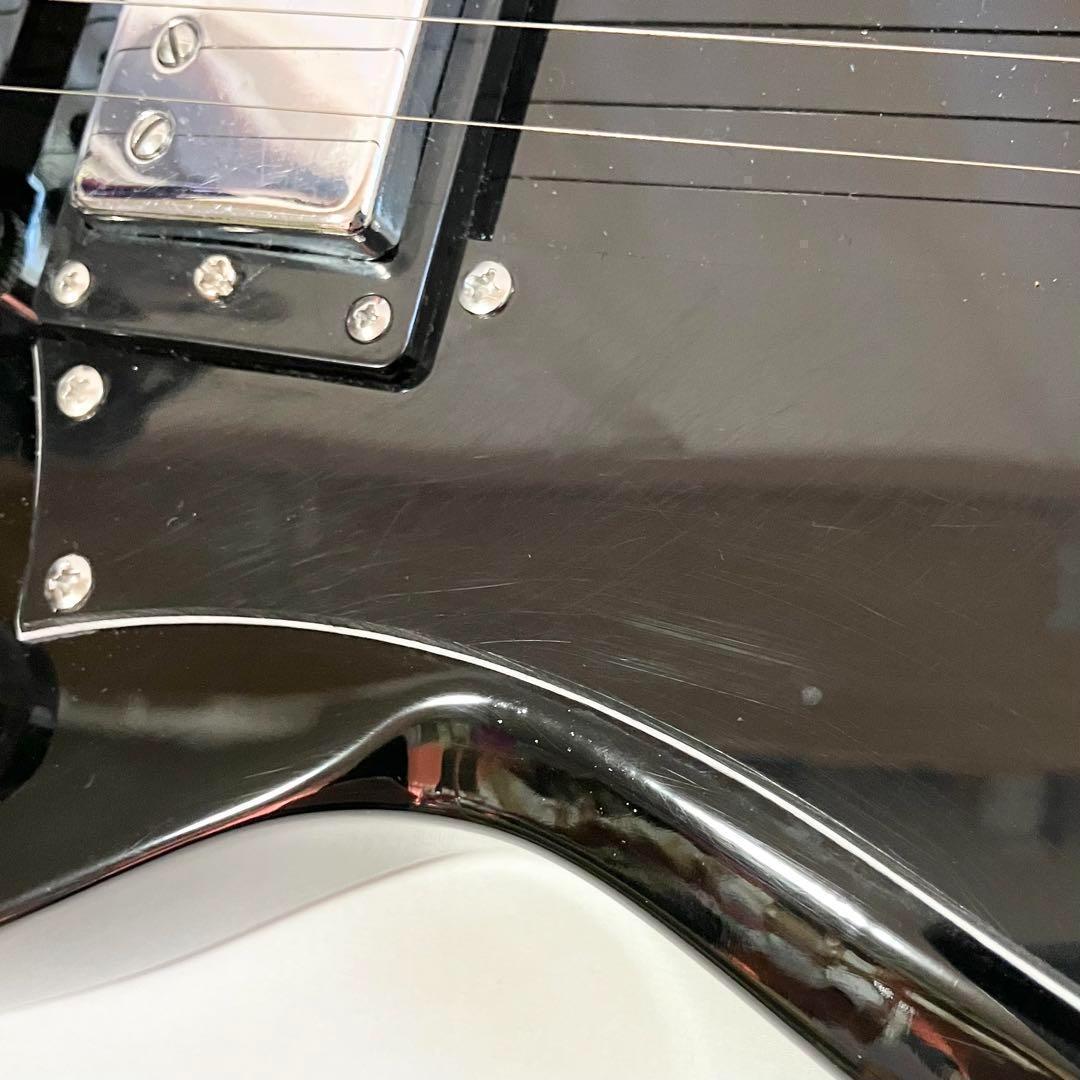 【希少】12弦×6弦 ダブルネック エレキギター ブラック ハードケース付き