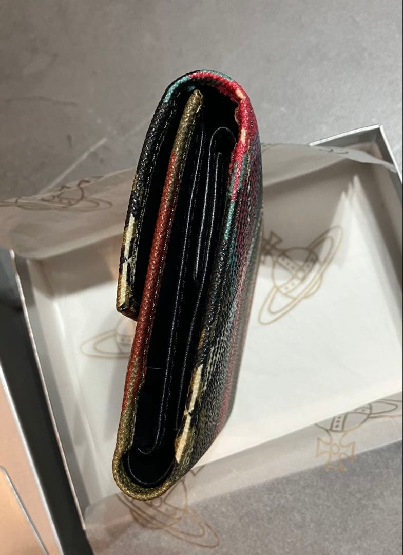 ヴィヴィアンウエストウッド　三つ折り財布　ダービーチェック