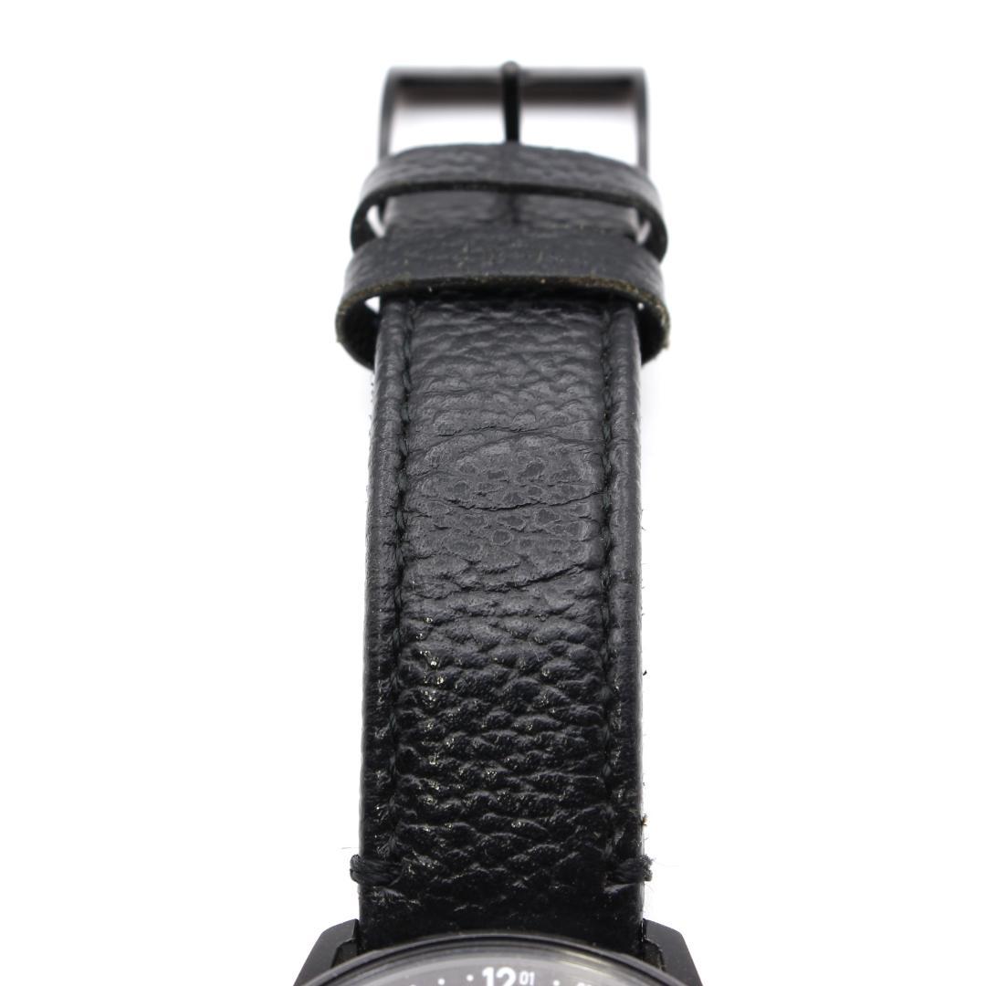 美品 ポールスミス 腕時計 2019本限定品 メンズ ブラック レザーベルト
