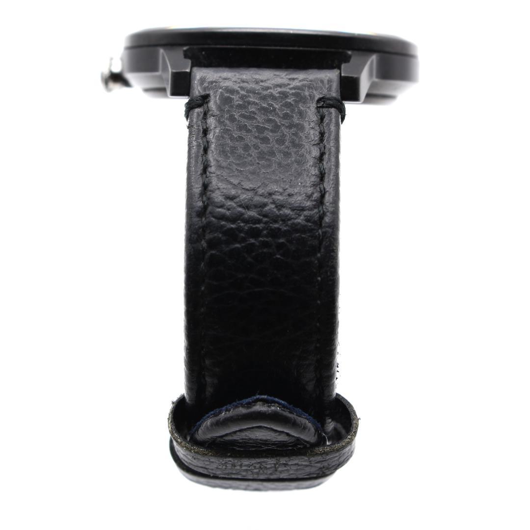 美品 ポールスミス 腕時計 2019本限定品 メンズ ブラック レザーベルト