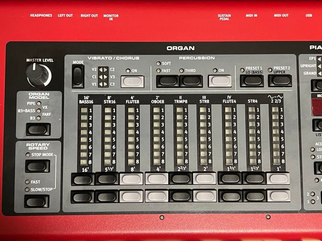 ニック　nord electro 5HP フットペダルセット