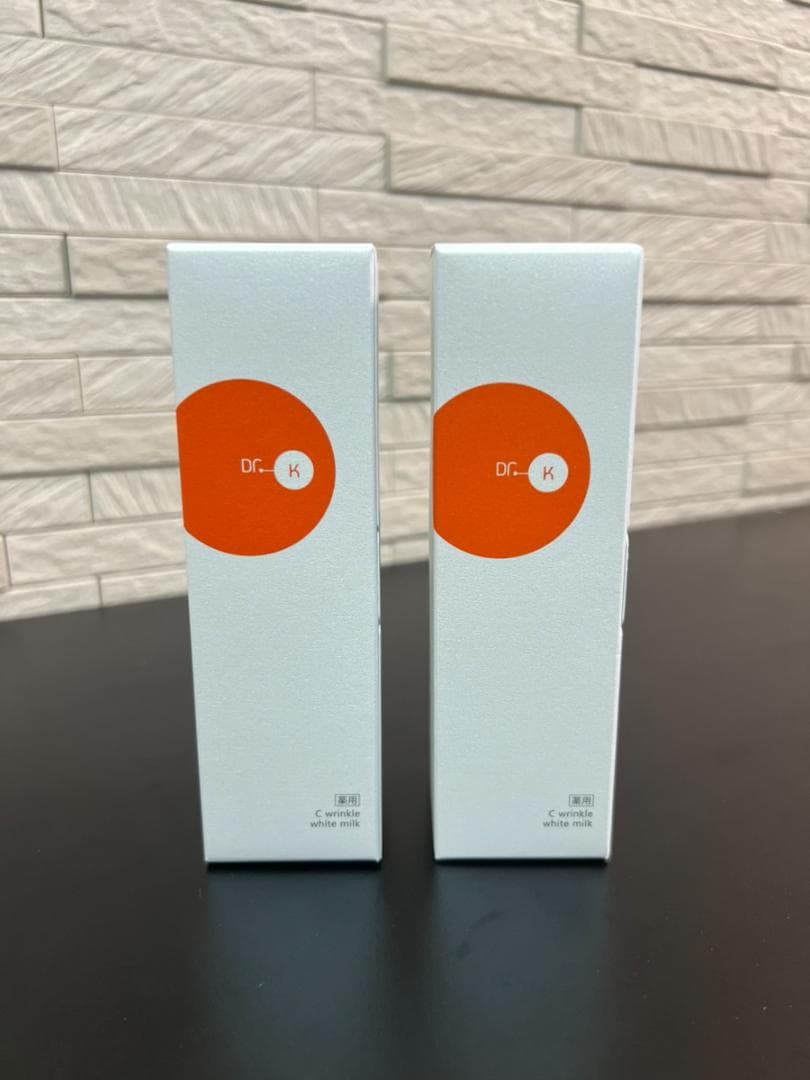【新品未開封】2個セット ドクターケイ 薬用Cリンクルホワイトミルク