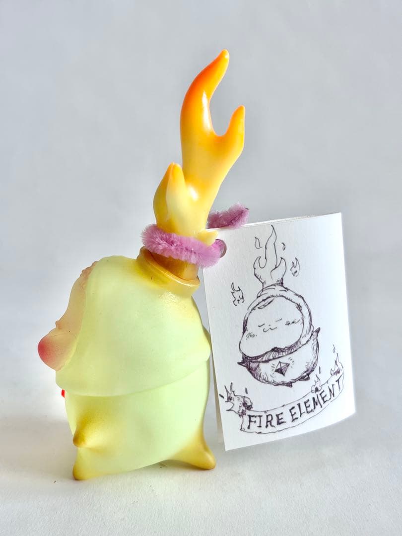 植田明志 ソフビ ファイヤーエレメント アートトイ