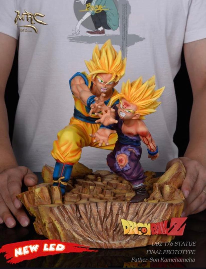 【ドラゴンボール】ガレージキットフィギュア 孫悟空&孫悟飯 DragonBall