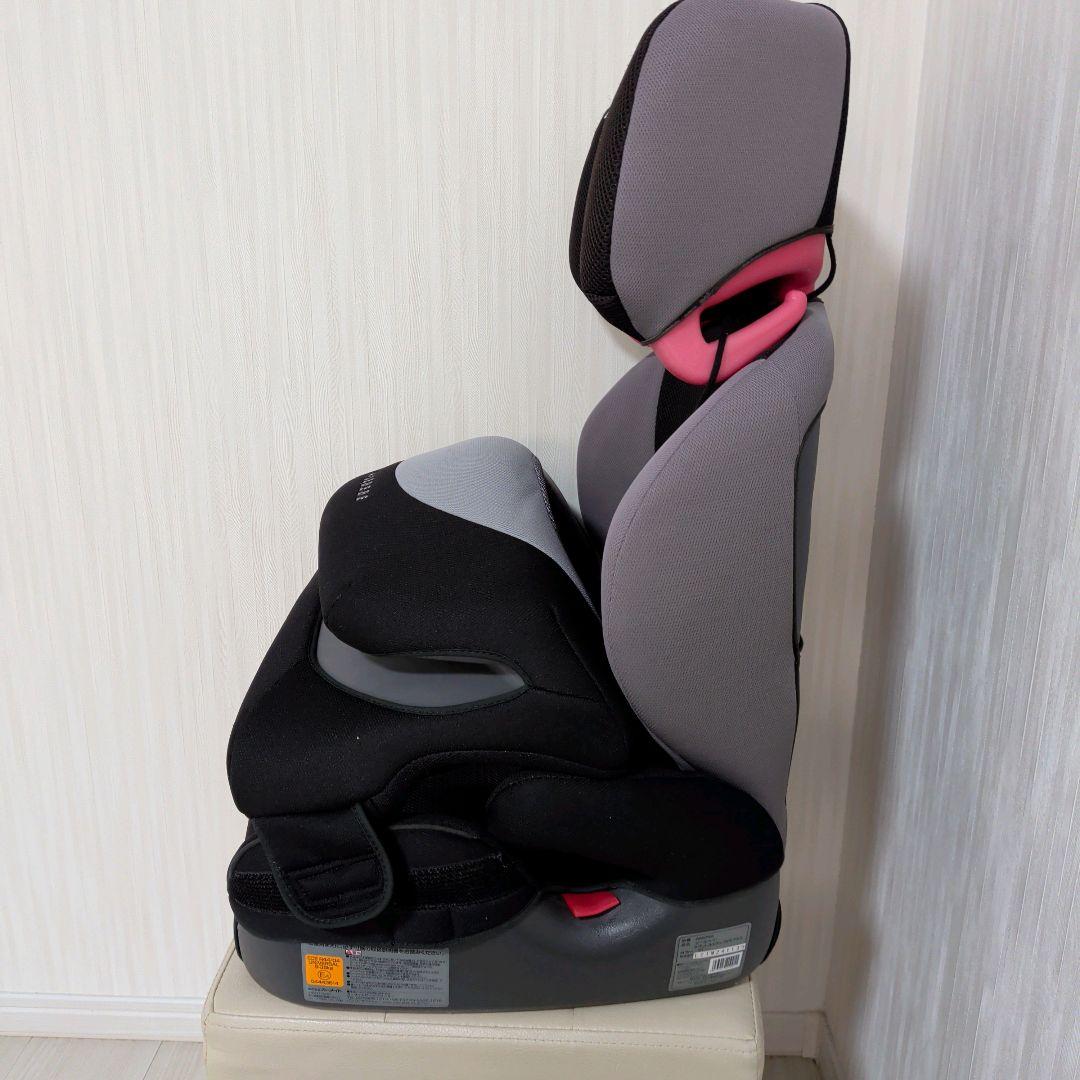 【極美品】1〜11才　エールべべ　サラット3ステップV3　黒　グレー　AM256