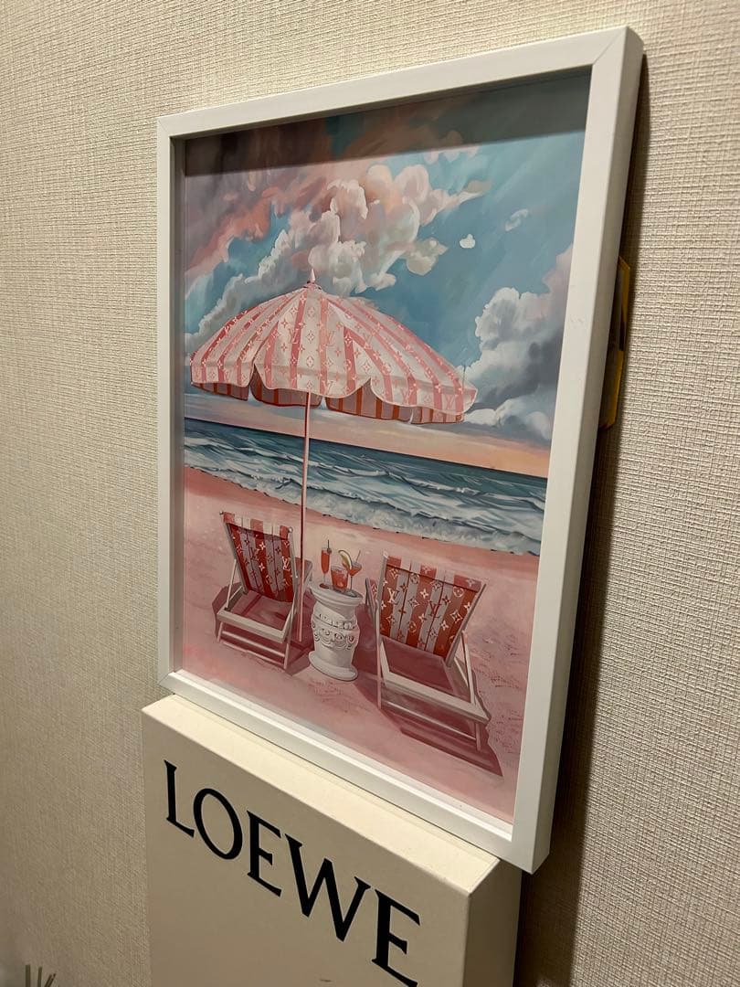 【早い者勝ち】LOUIS VUITTONビーチシーンアート