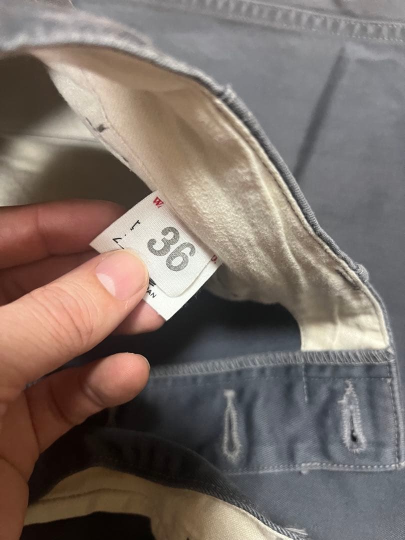 Warehouse ネイビー　チノパン 36 ジャケット　デニム　mccoy