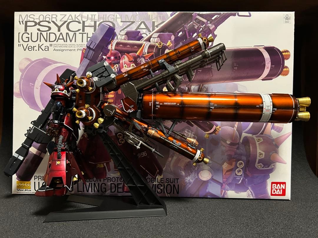 MGサイコザク ver.ka キャンディーグラデーション塗装完成品