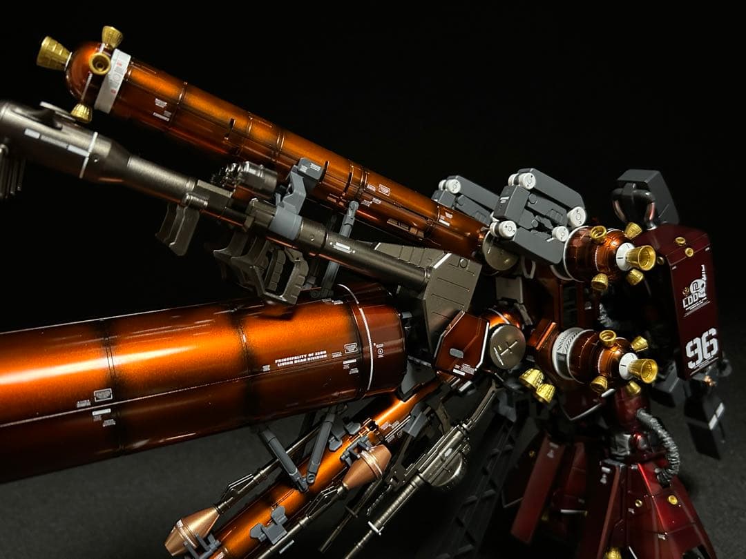 MGサイコザク ver.ka キャンディーグラデーション塗装完成品