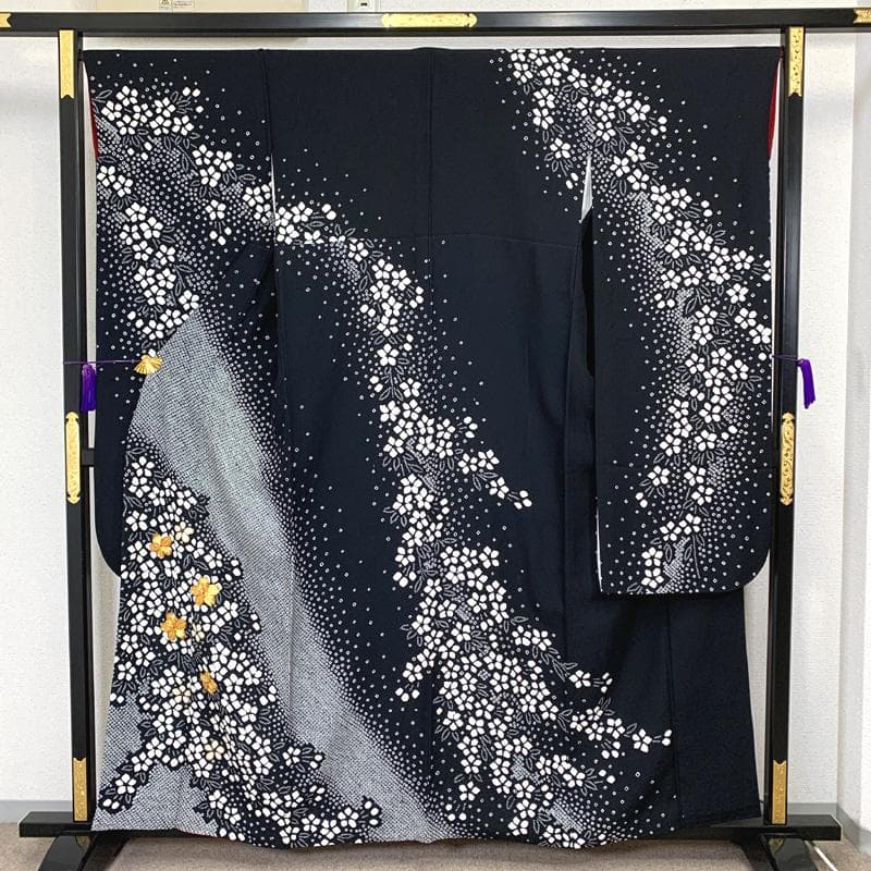 410z28〇きものやまと取扱い 振袖 絞り 金駒刺繍 金彩〇成人式 結婚式