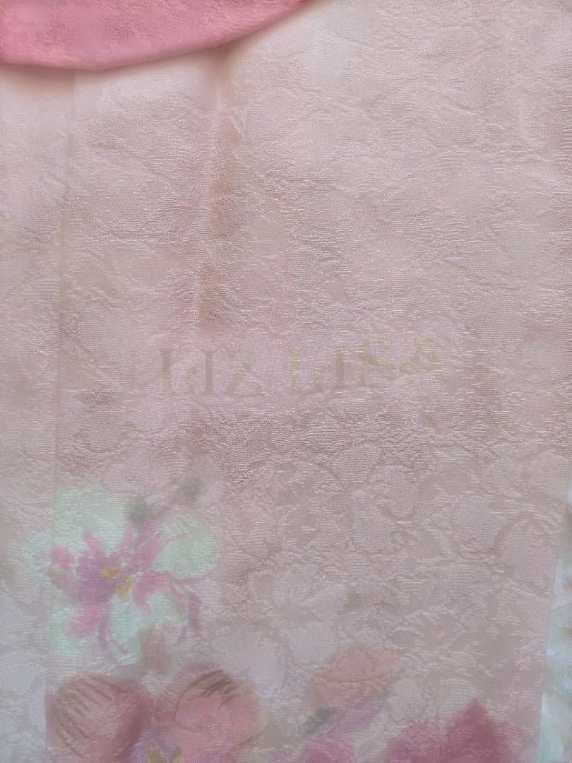 ふーりーちゃん着用　liz lisa リズリサ　振袖　ピンク　中古　美品