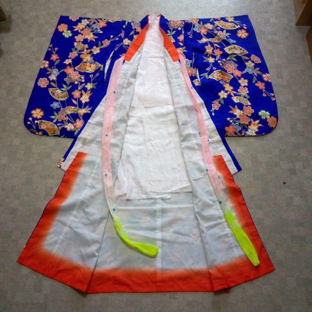 アンティーク【七五三7歳用】正絹振袖セット