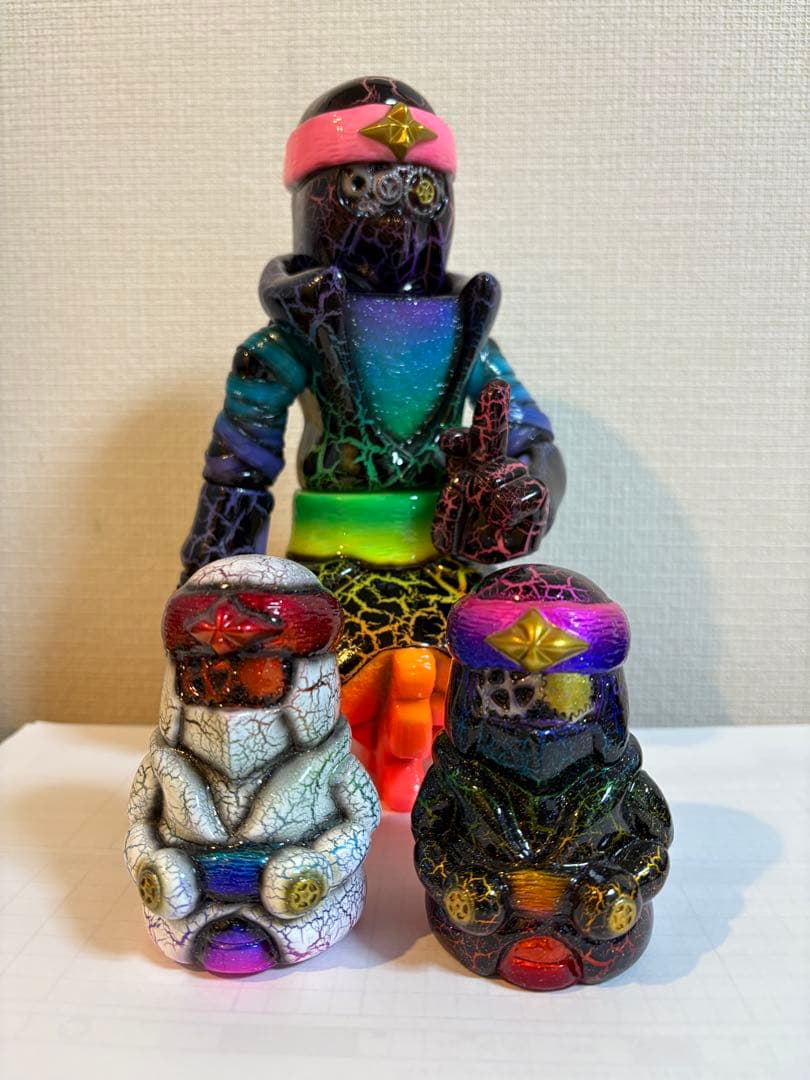 希少 スパイラルトイズ×ペインターネット ソフビ アートトイ インディーズソフビ