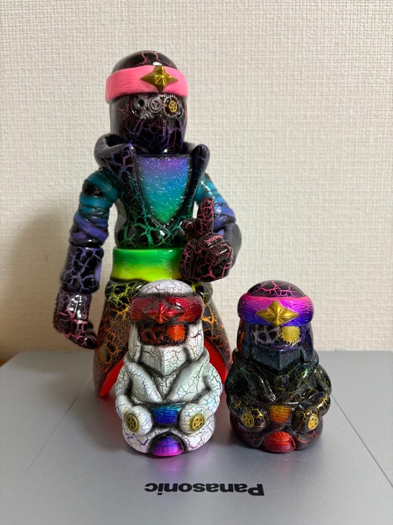 希少 スパイラルトイズ×ペインターネット ソフビ アートトイ インディーズソフビ