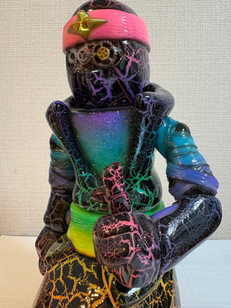 希少 スパイラルトイズ×ペインターネット ソフビ アートトイ インディーズソフビ