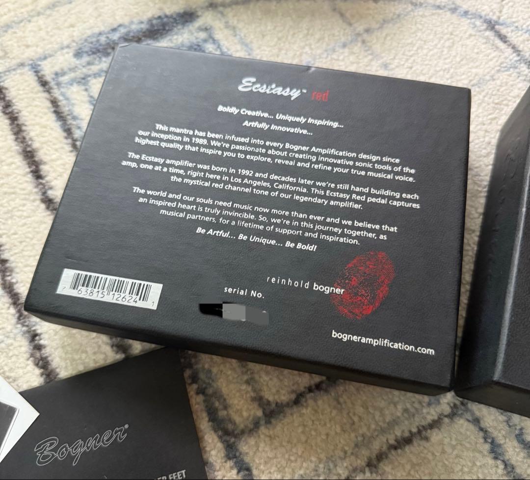 Bogner Ecstasy ギターエフェクター　【中古】
