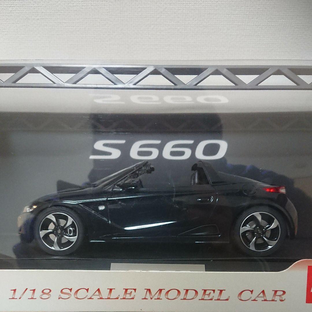 【超希少】 1/18 ホンダ S660 α プレミアム ミスティックナイトパール