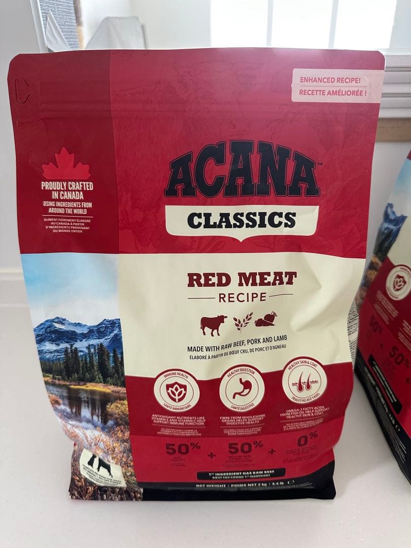 アカナ　RED MEAT RECIPE 2kg✖️2袋