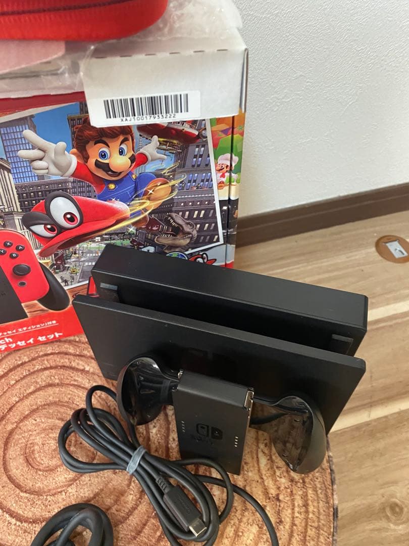 Nintendo Switch ニンテンドースイッチ本体マリオモデルカセット付き