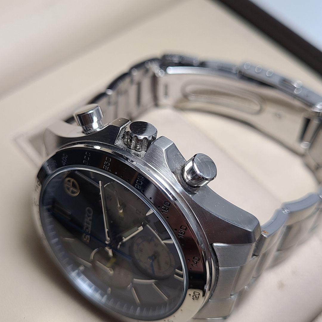 【良品】SEIKO　8T63-01D0　新幹線 25周年 記念　こだま　稼働品