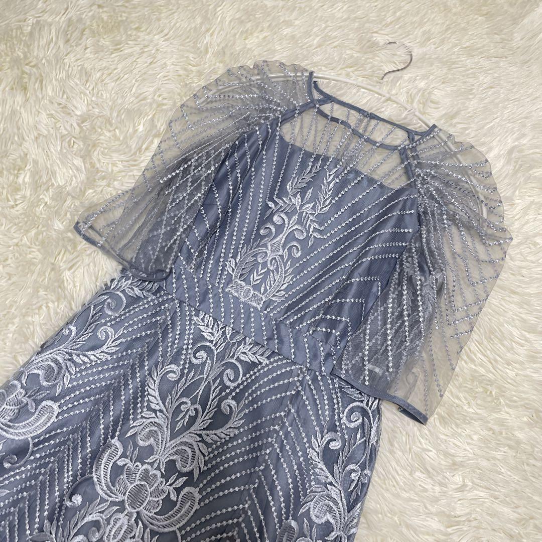 美品 Ｍ【PourVousお呼ばれミモレ丈&七分袖フォーマルオケージョン】