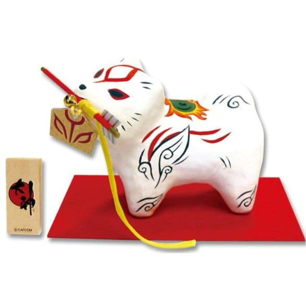 【新品】大神 アマテラス 干支の置物 カプコンカフェ CAPCOM フィギュア