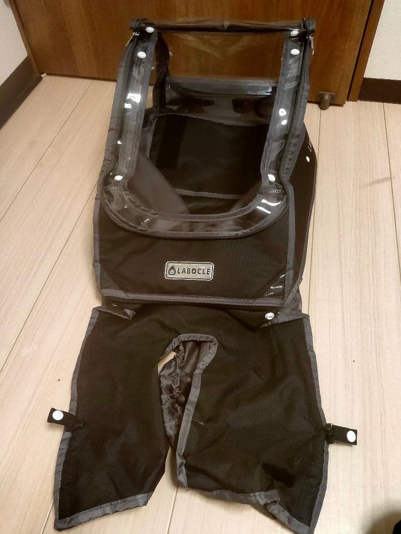 ラボクルレインカバー後付けフロント用(L-PCA03)＆リア用(L-PCR03)