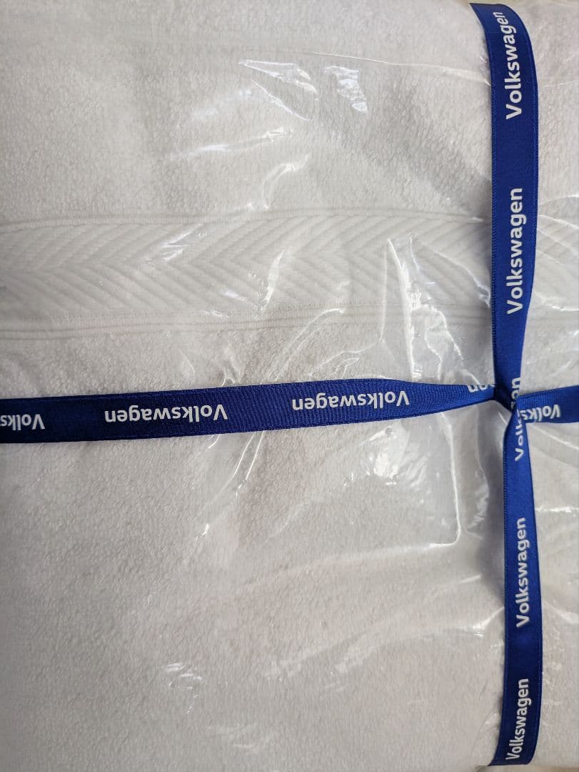 Volkswagen タオル 50x100cm 　ワーゲン　新品未開封　ドイツ製