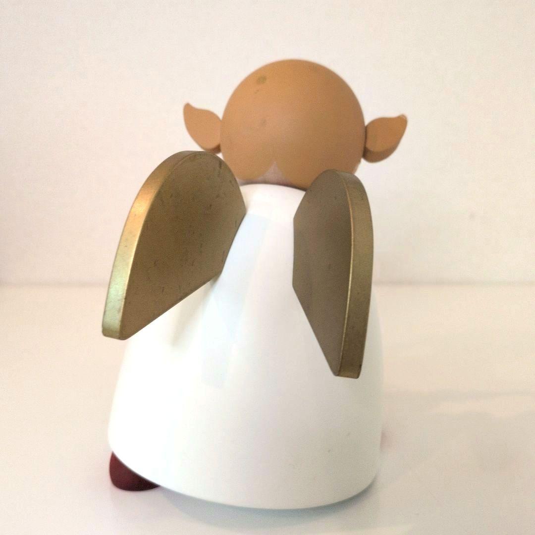 ギュンター・ライヒェル 木製人形 サクソフォンを吹く天使