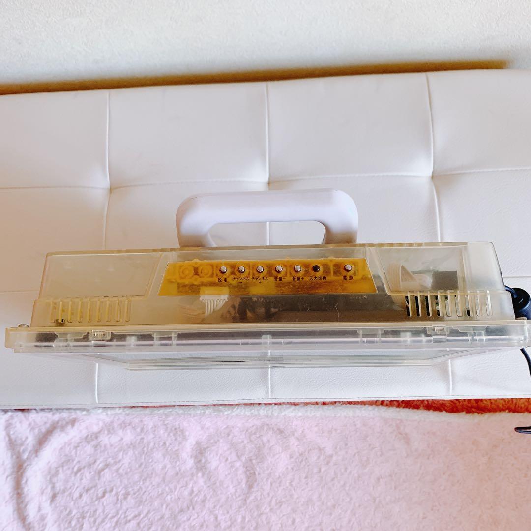 希少 スケルトン 液晶テレビ nexxion 13.3インチ 平成レトロ