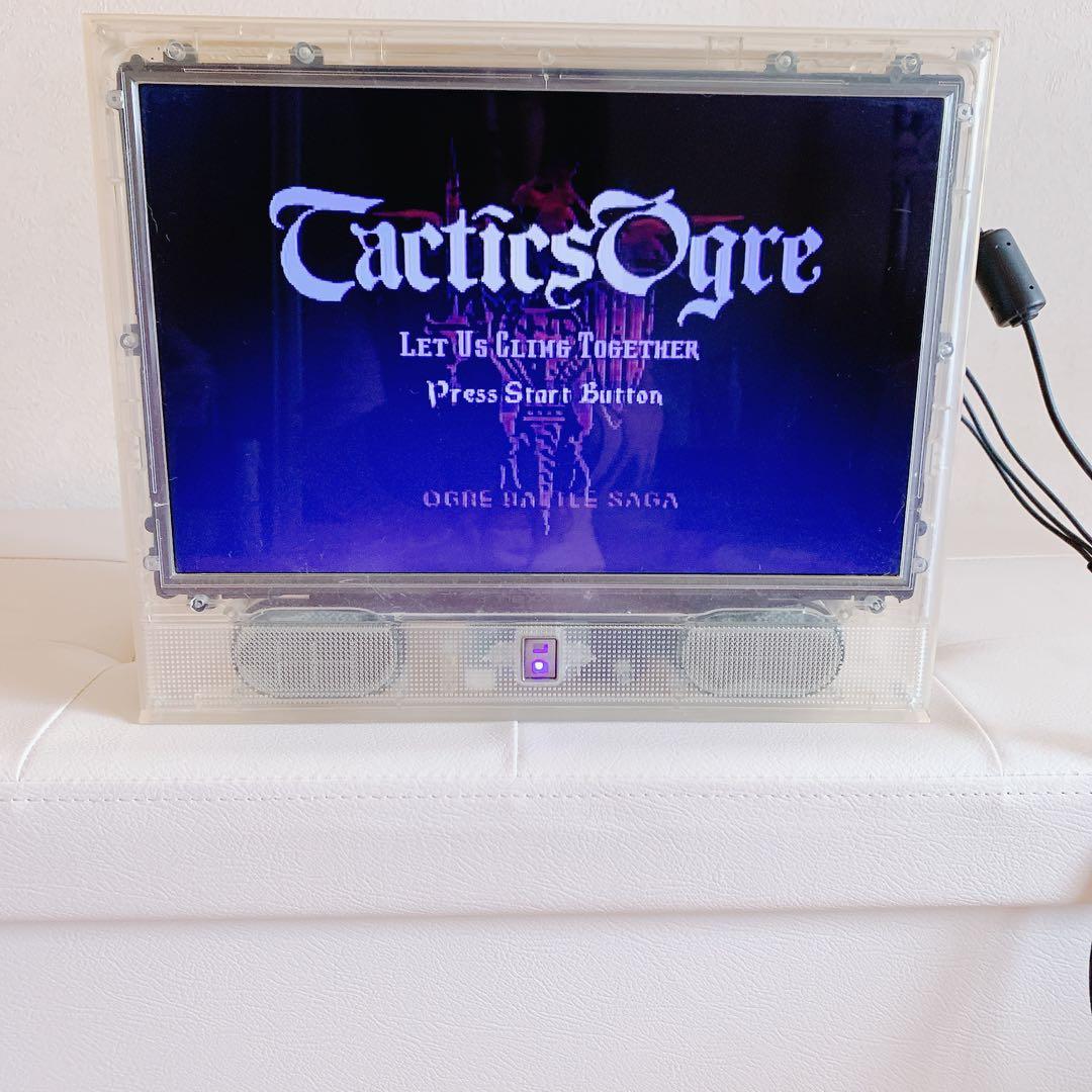 希少 スケルトン 液晶テレビ nexxion 13.3インチ 平成レトロ