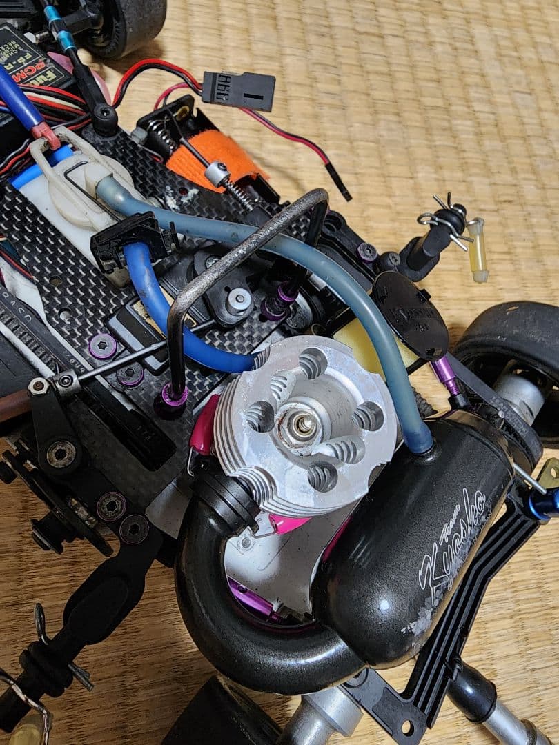 京商スパーダ09Lマーチ カップカー　メカプロポ付きジャンク扱い(古い為) 実働