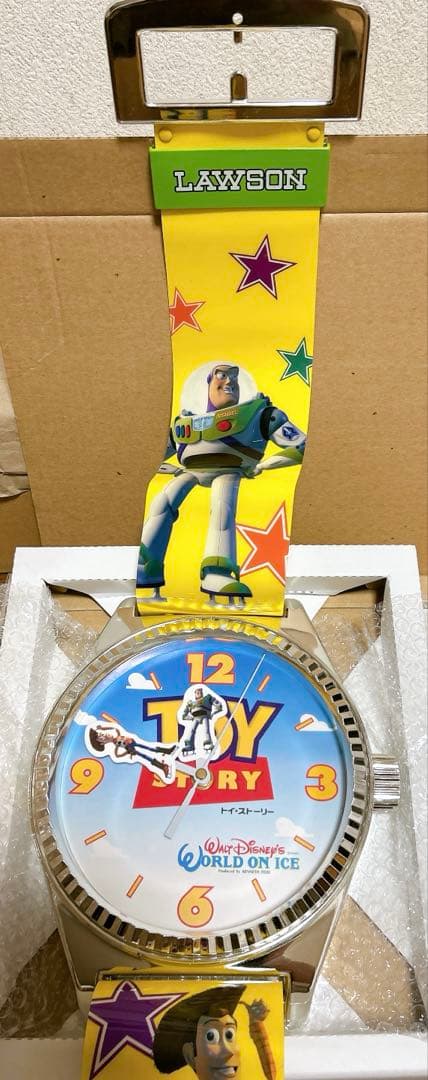 非売品 当選品トイストーリー　壁掛けジャンボウォッチ　ローソン