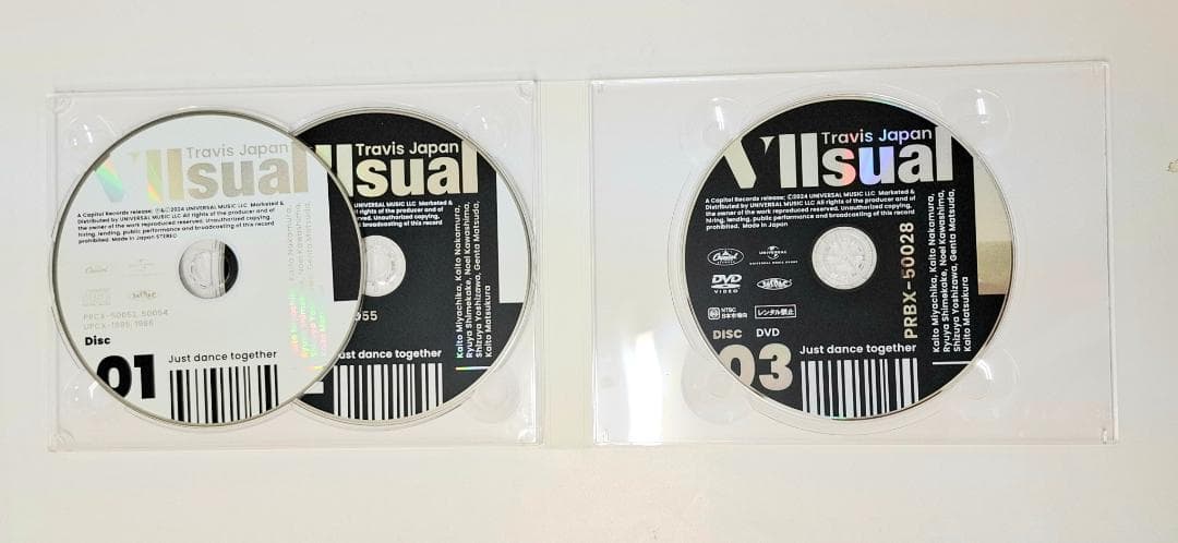 TravisJapan セカンドアルバム Vllsual FC盤（G1054）