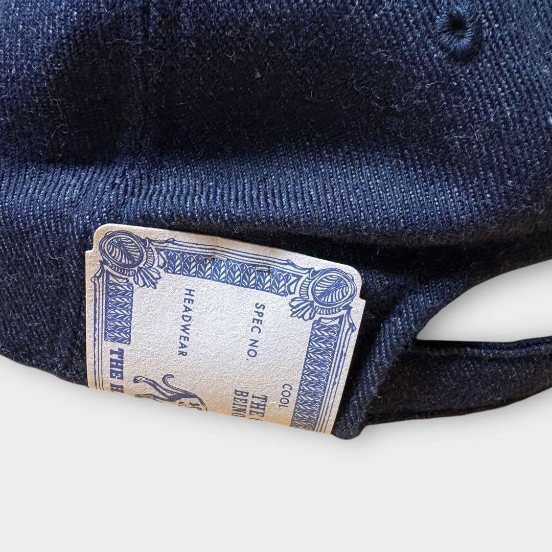 Schott × H.W.DOG&CO.コラボキャップ ネイビー ショットドッグ