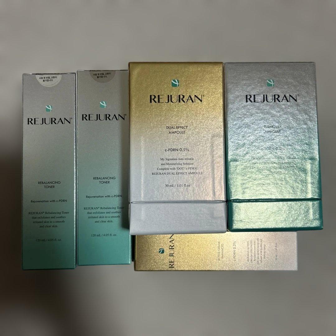 REJURAN トナー・クリーム・アンプル2種の5点セット